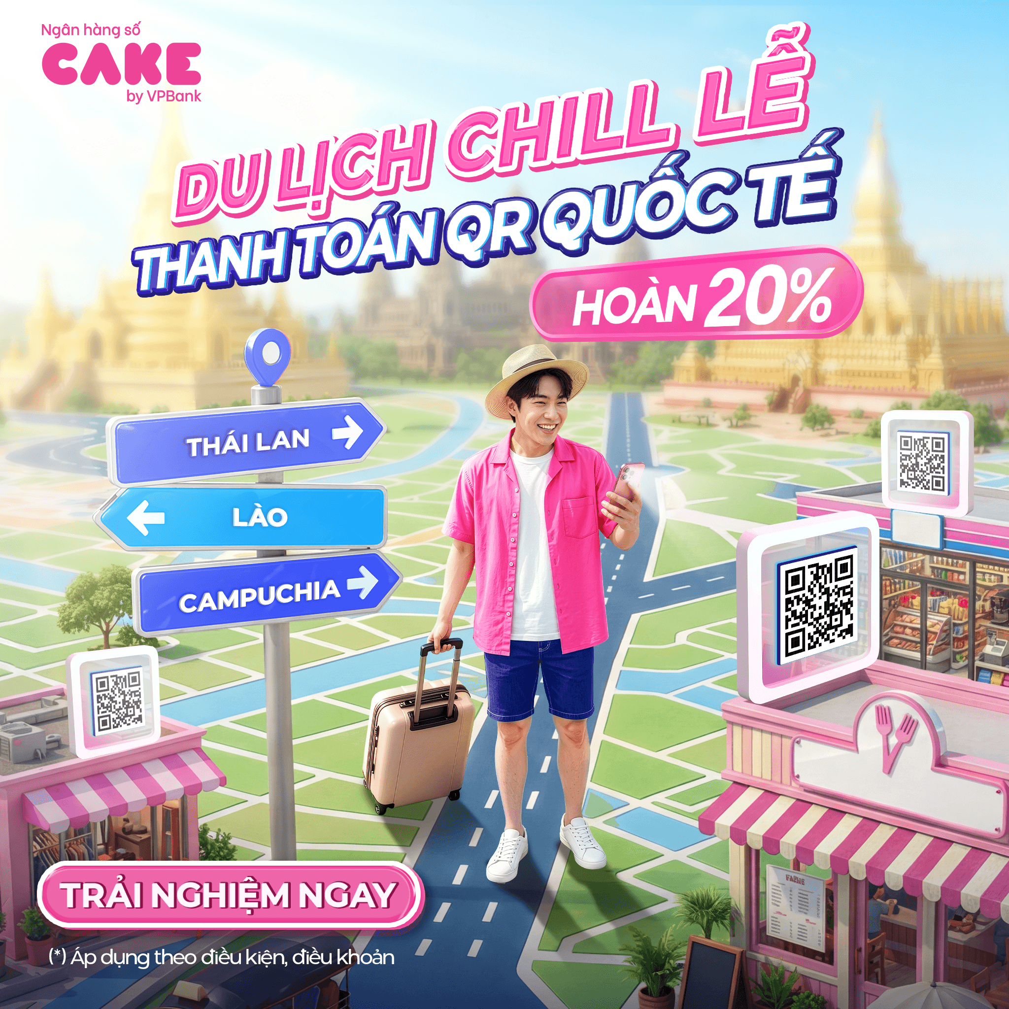 Tháng 5/2026 – Hoàn 20% khi thanh toán QR quốc tế