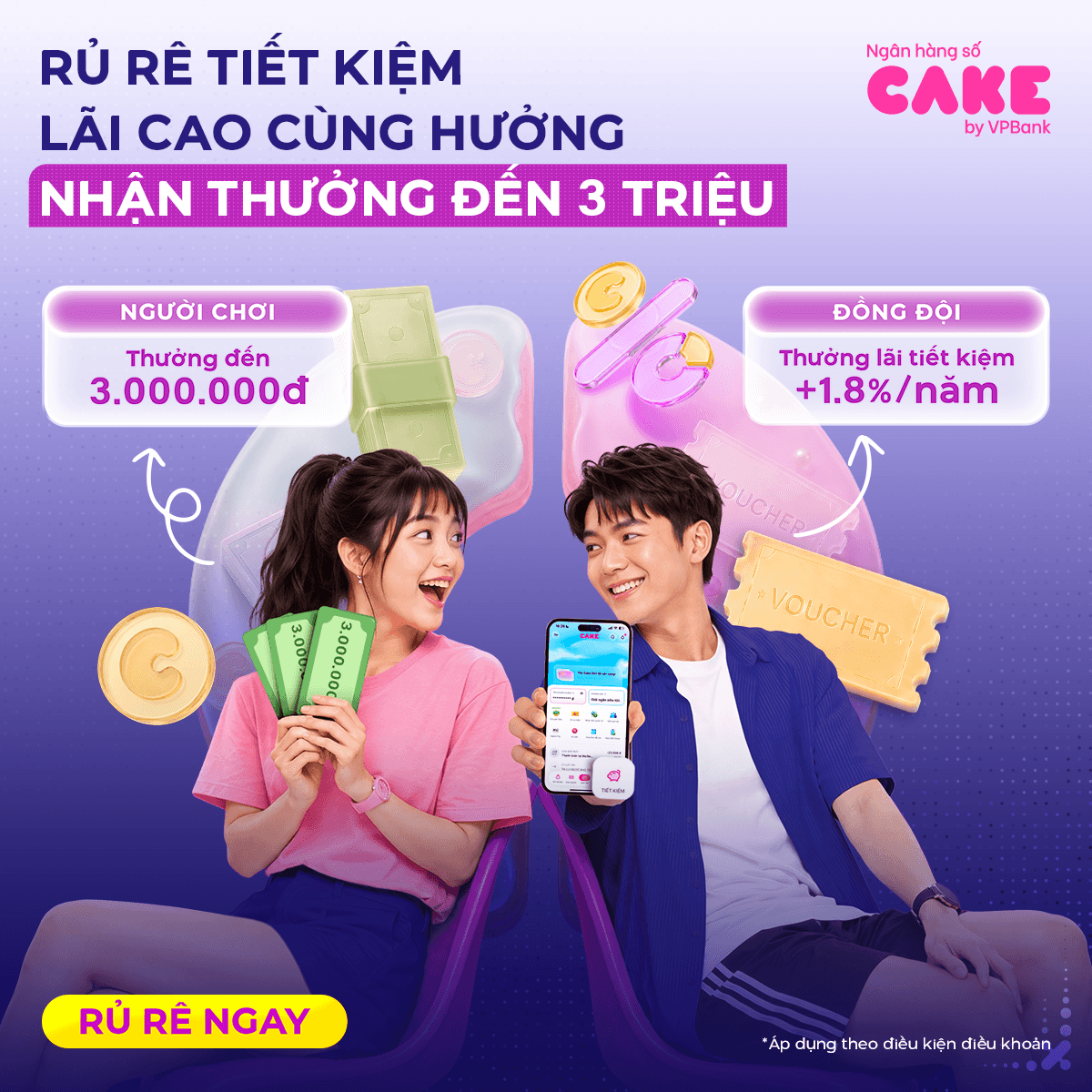 Tháng 7/2026 – Rủ rê tiết kiệm, lãi cao cùng hưởng