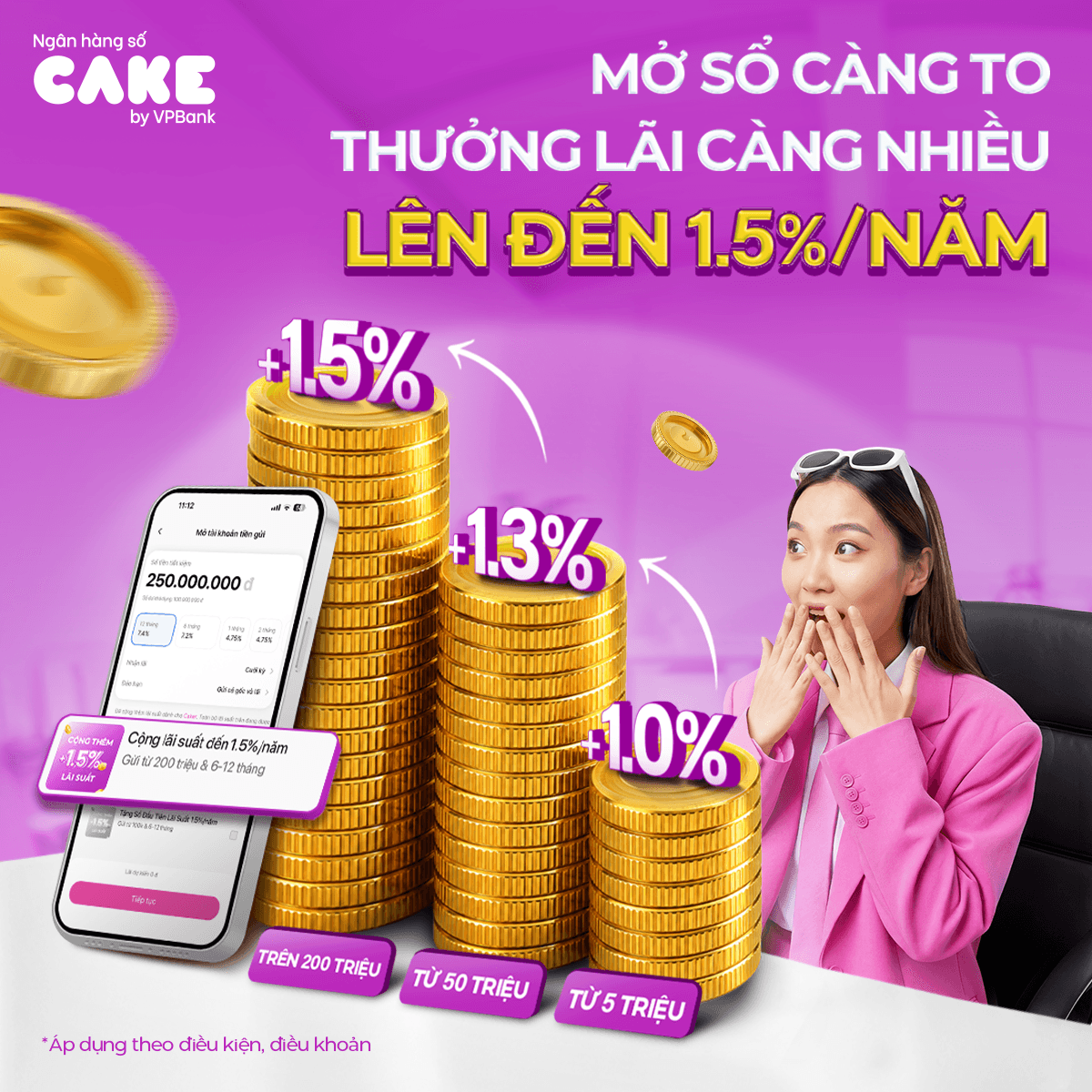 Tháng 6/2026 - Bạn thân tiết kiệm, cộng lãi đến 1.5%/năm