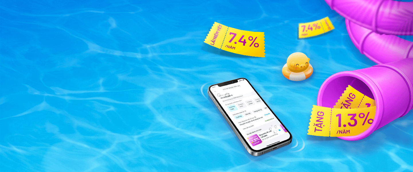 Lần đầu tiết kiệm cộng lãi +1.3%/năm-background