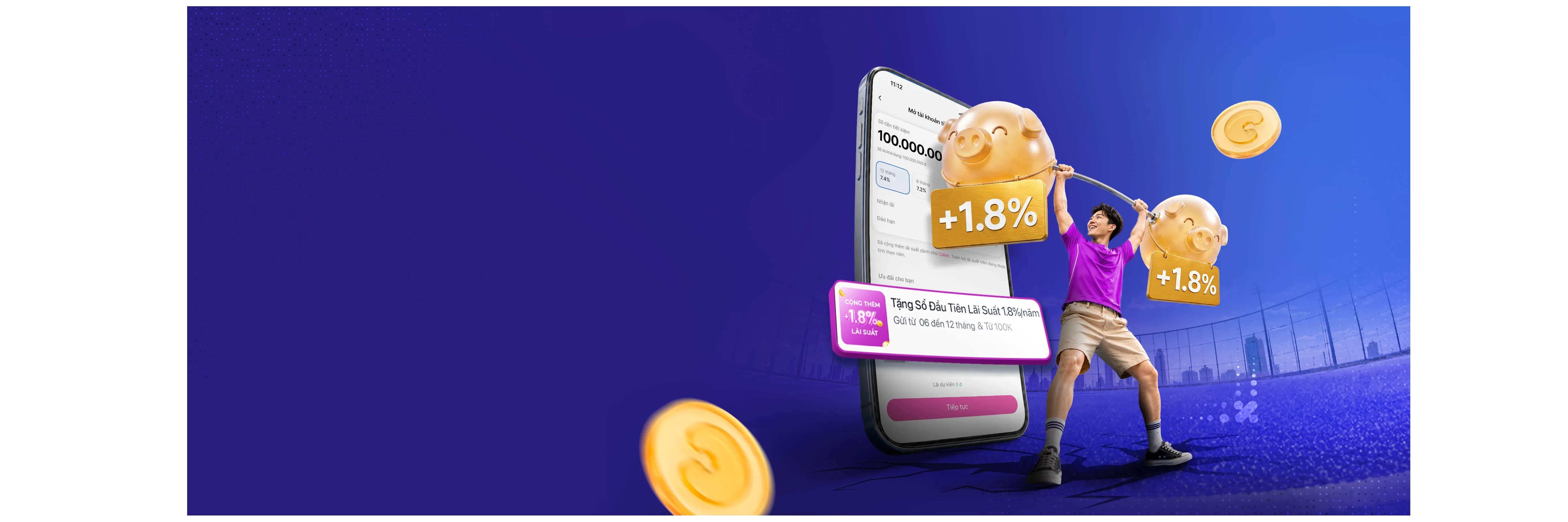 Lần đầu tiết kiệm cộng lãi +1.8%/năm-background