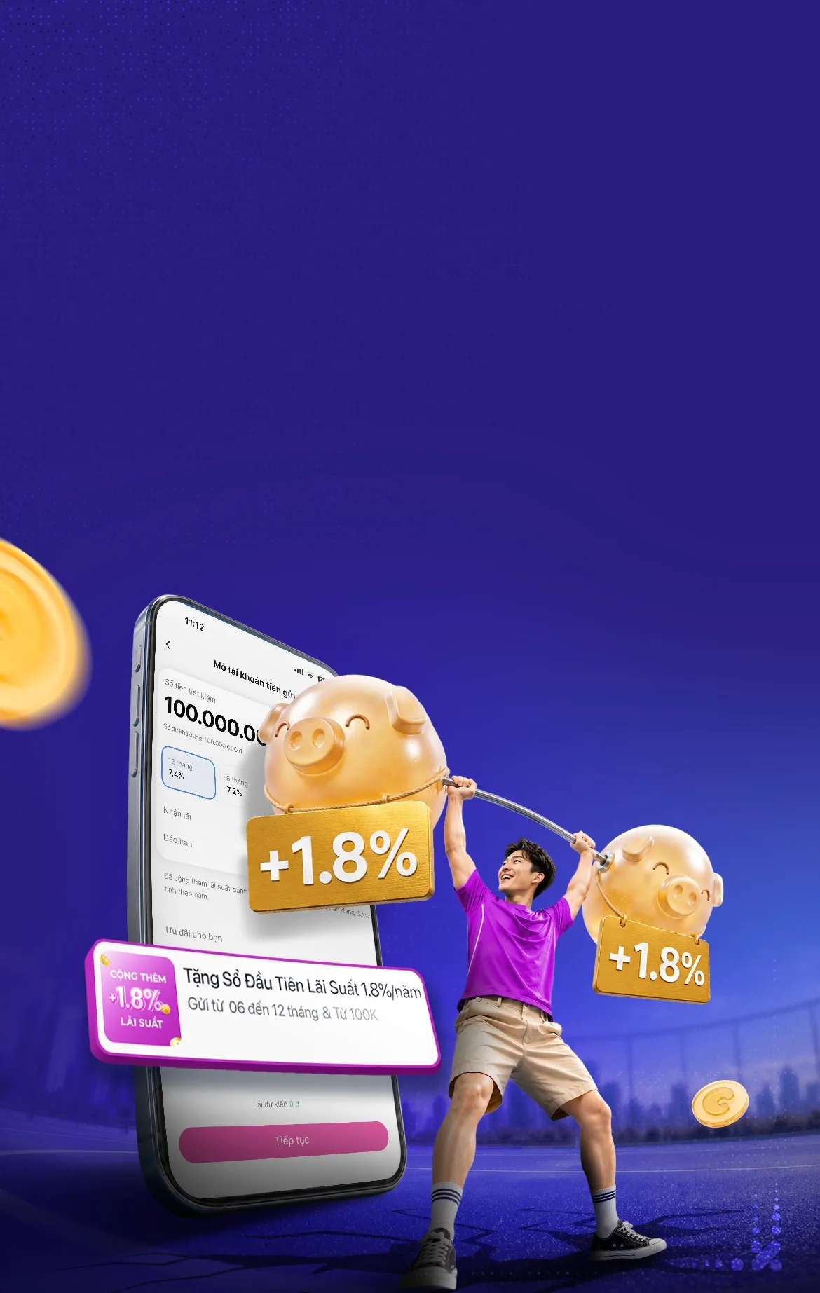 Lần đầu tiết kiệm cộng lãi +1.8%/năm-background