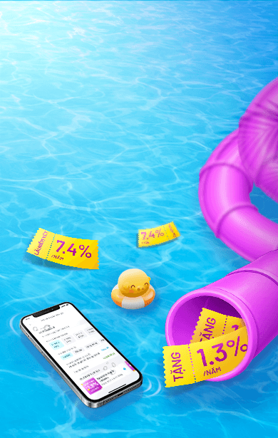 Lần đầu tiết kiệm cộng lãi +1.3%/năm-background