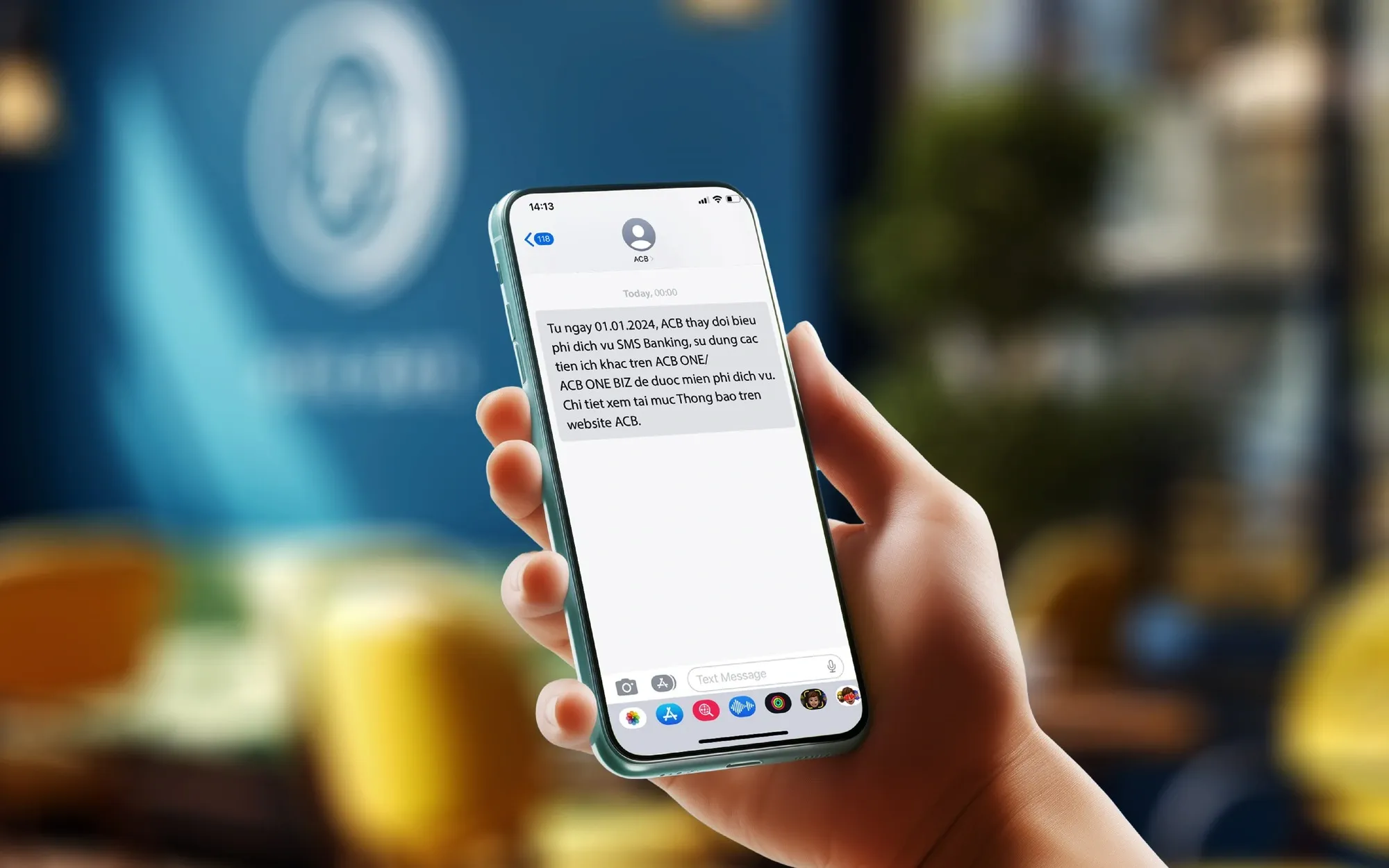 Người dùng có thể xem số dư tài khoản ngân hàng qua tin nhắn SMS Banking