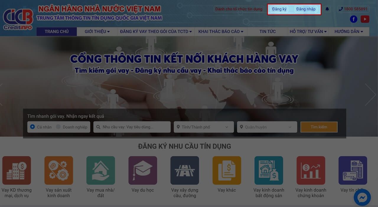 Kiểm tra CIC online qua website chính thức đơn giản, miễn phí