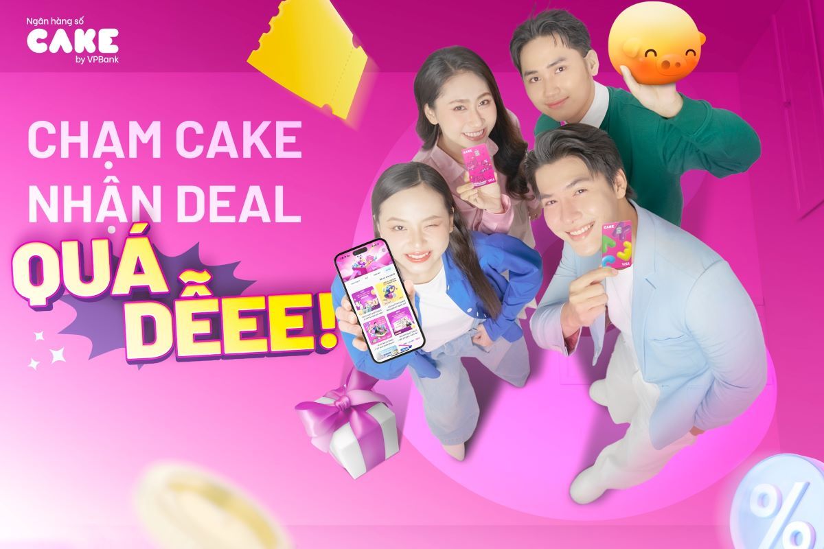 Săn deal đối tác với vô vàn ưu đãi khi mở thẻ tín dụng Cake by VPBank
