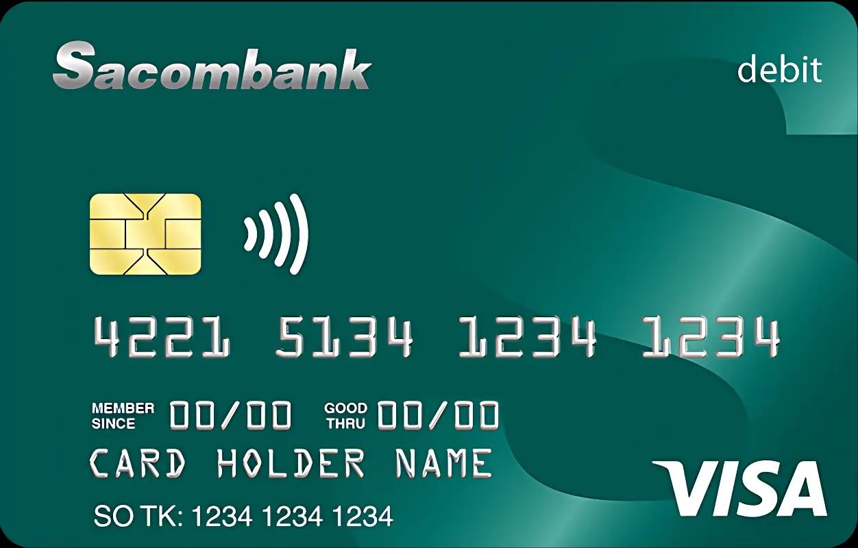 Sacombank Visa Debit là thẻ thanh toán quốc tế thông minh