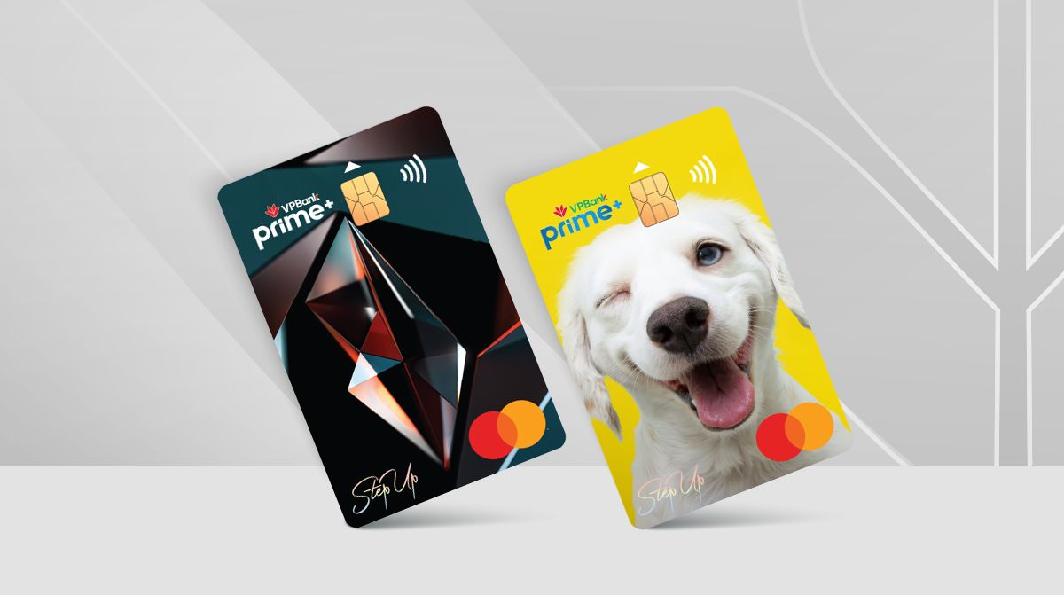 Thẻ tín dụng VPBank StepUP với bộ sưu tập thiết kế mới mẻ, trẻ trung