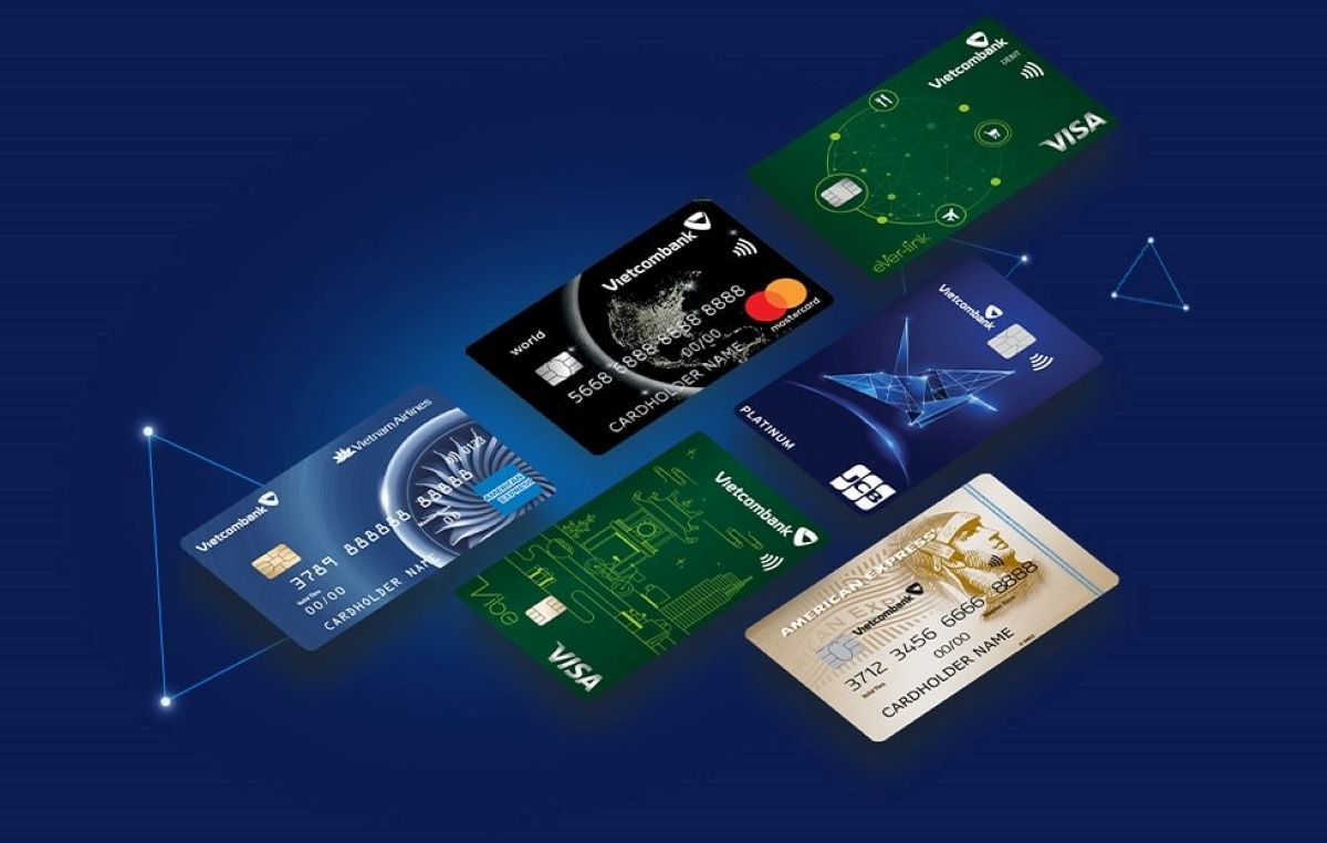 Một số loại thẻ tín dụng tại ngân hàng Vietcombank