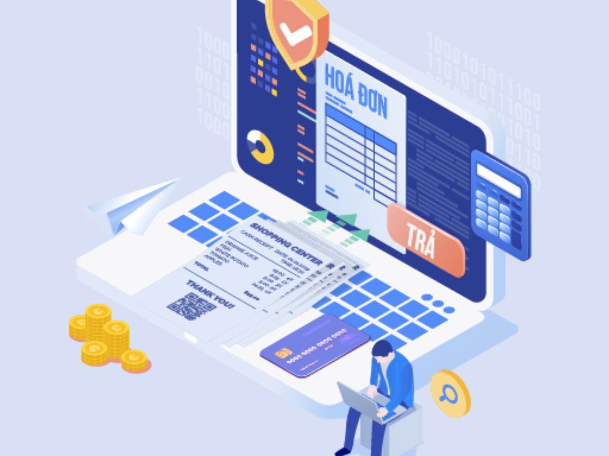 Thanh toán hóa đơn online là việc chi trả các dịch vụ hàng tháng qua ứng dụng ngân hàng hoặc ví điện tử 
